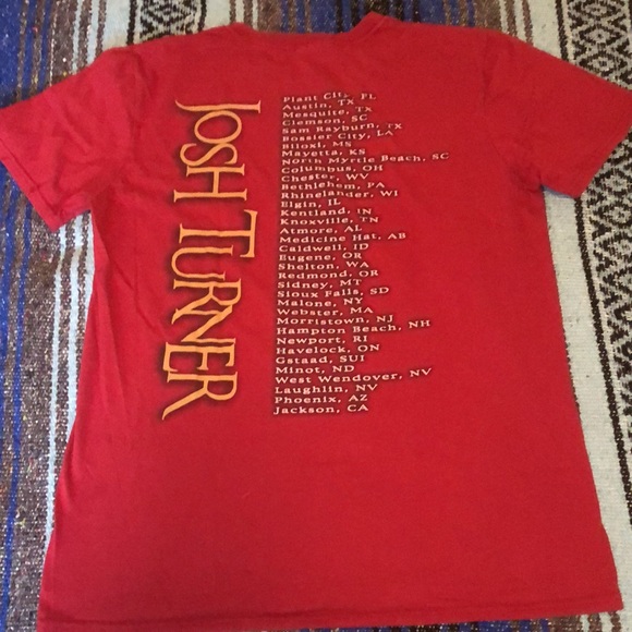 Josh Turner 2010 Concert Tour Tee Shirt - Picture 9 of 10